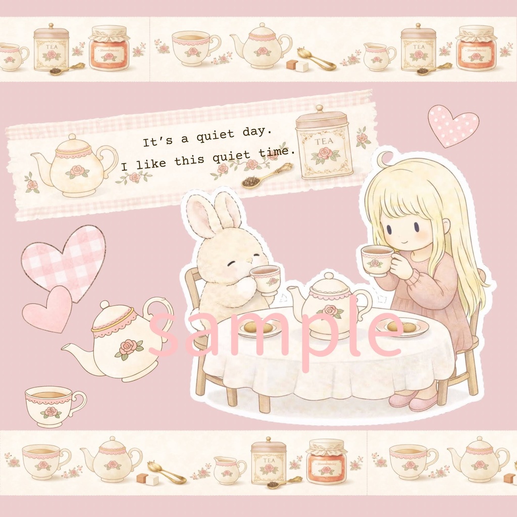 やさしい英文コラージュ素材|25文・日本語訳PDF付き