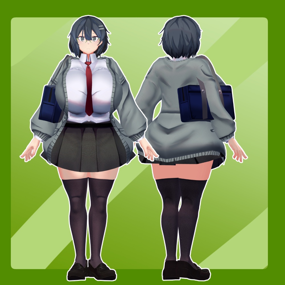 オリジナル3Dアバター「四宮さん」