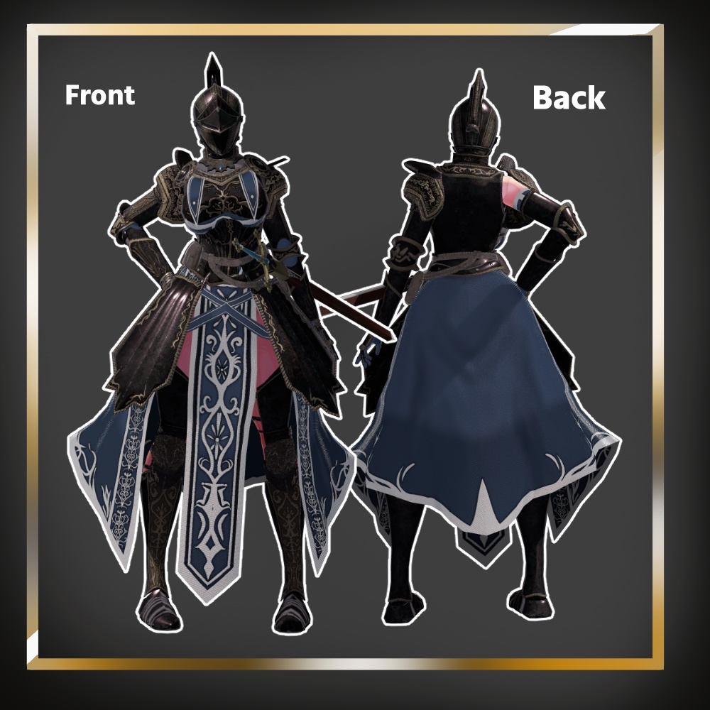 ラクレイさん専用衣装「高貴騎士」