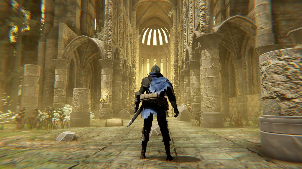 オリジナル3Dモデル「始まり騎士」