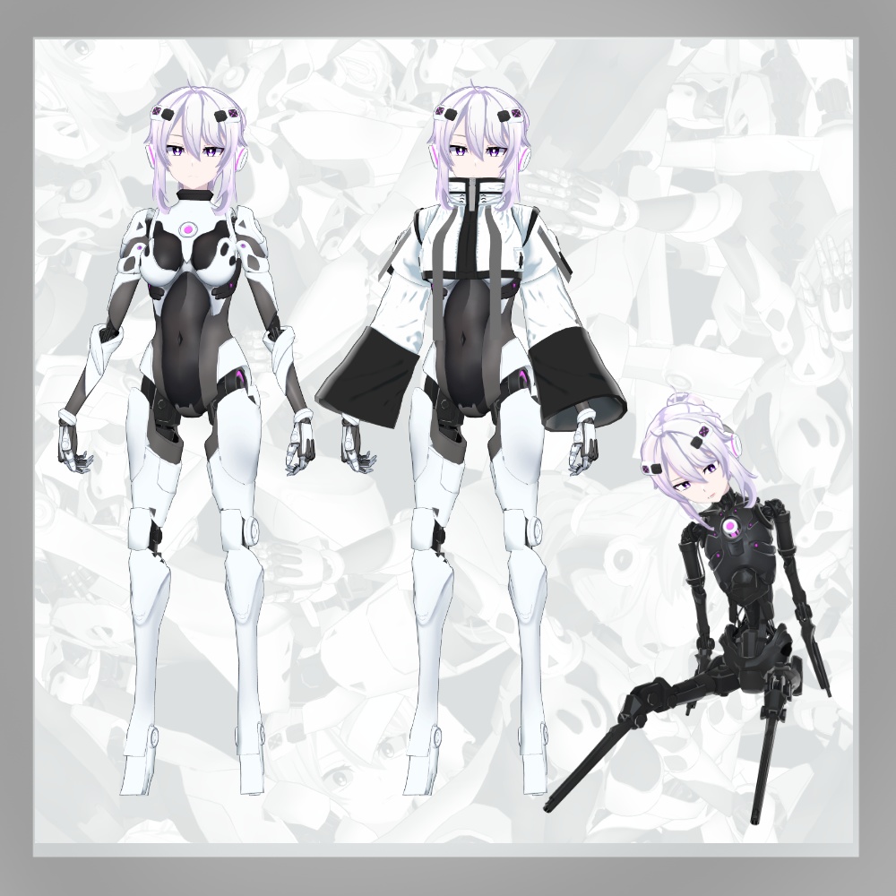 オリジナル3Dモデル「ディーテ」