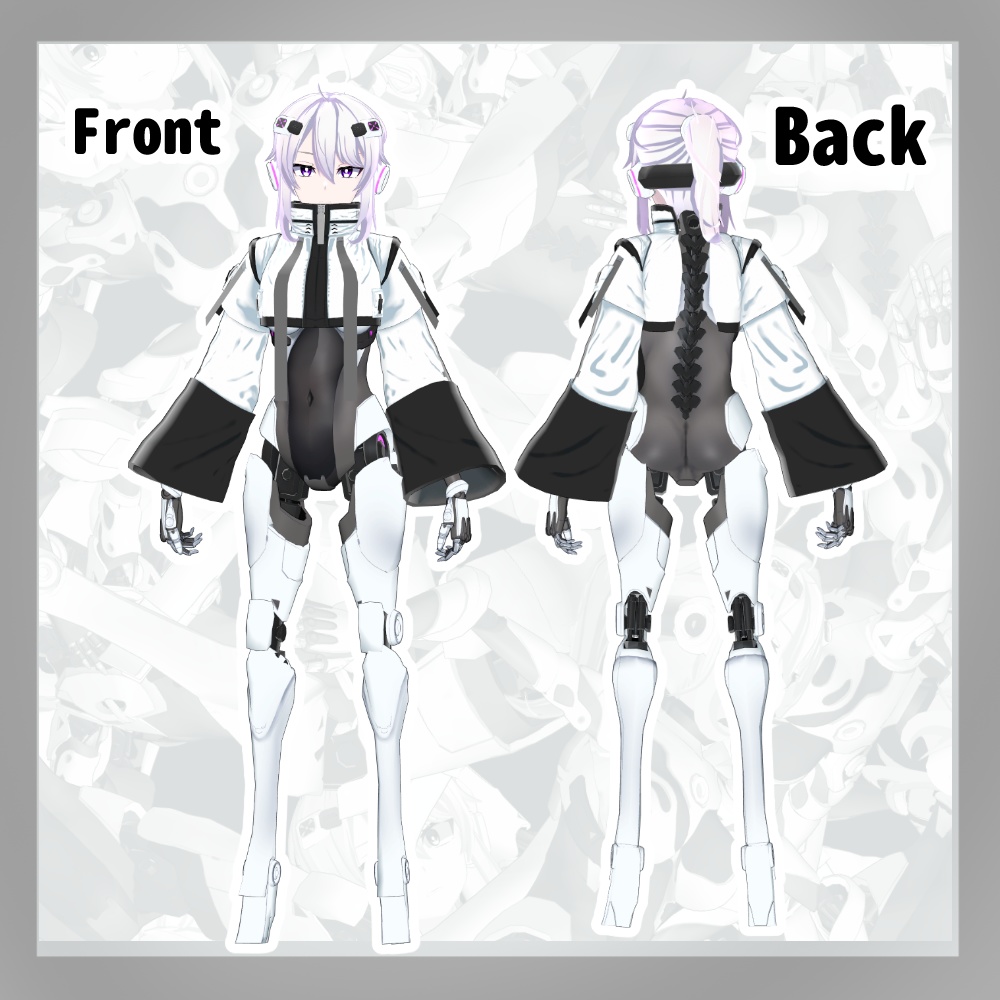 オリジナル3Dモデル「ディーテ」