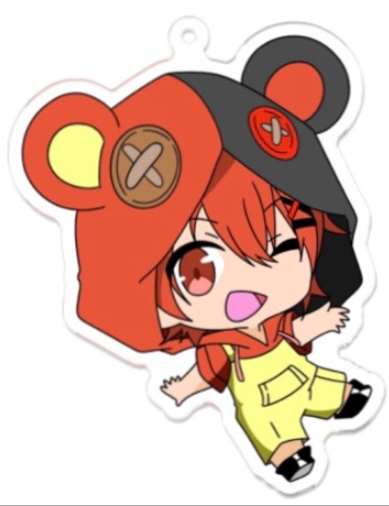 活動1周年記念アクリルキーホルダーver.1