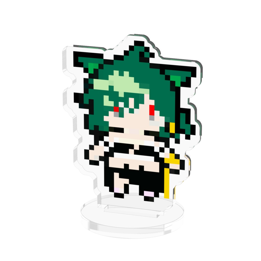 【アクリルフィギュア】ドット絵しーくん【水着】