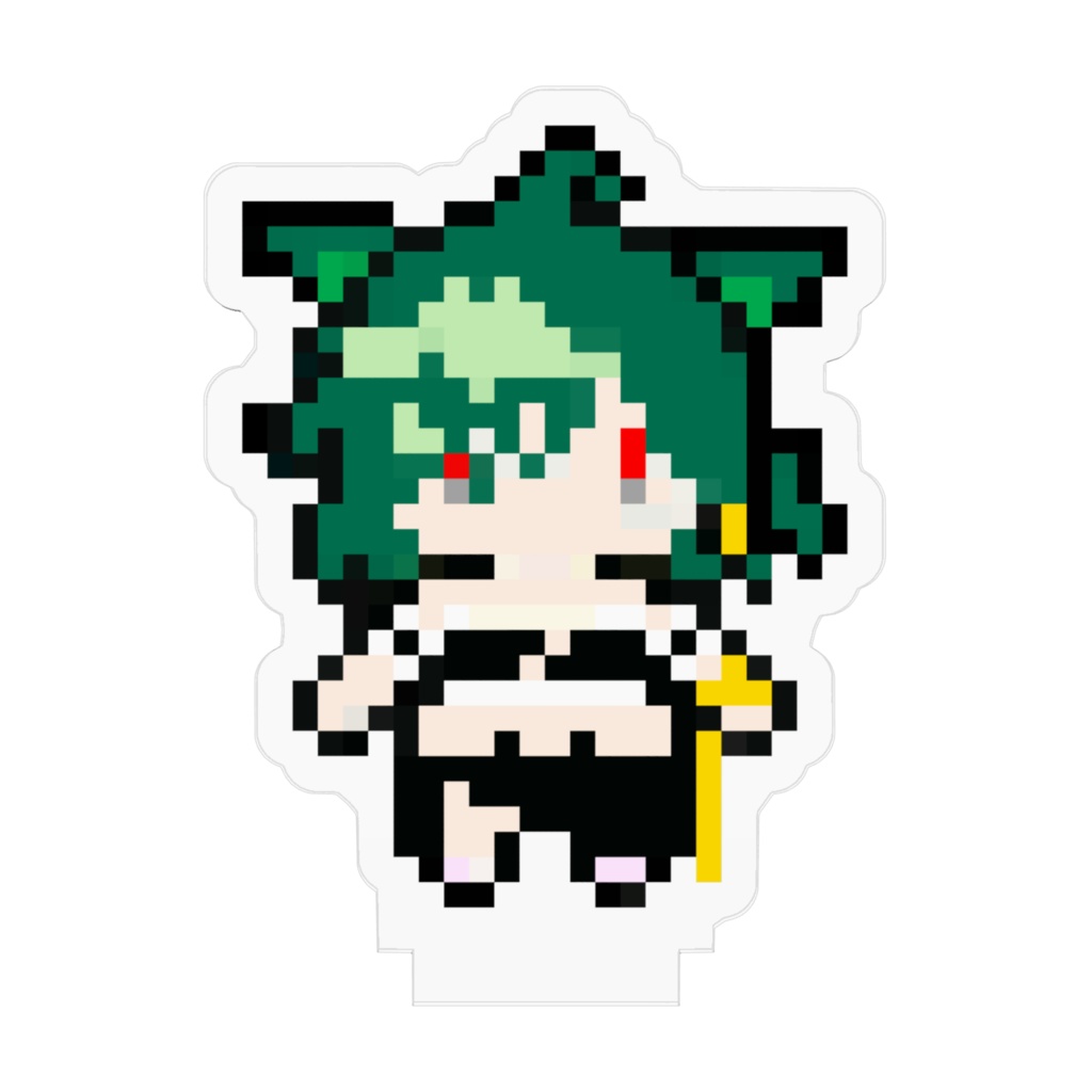 【アクリルフィギュア】ドット絵しーくん【水着】