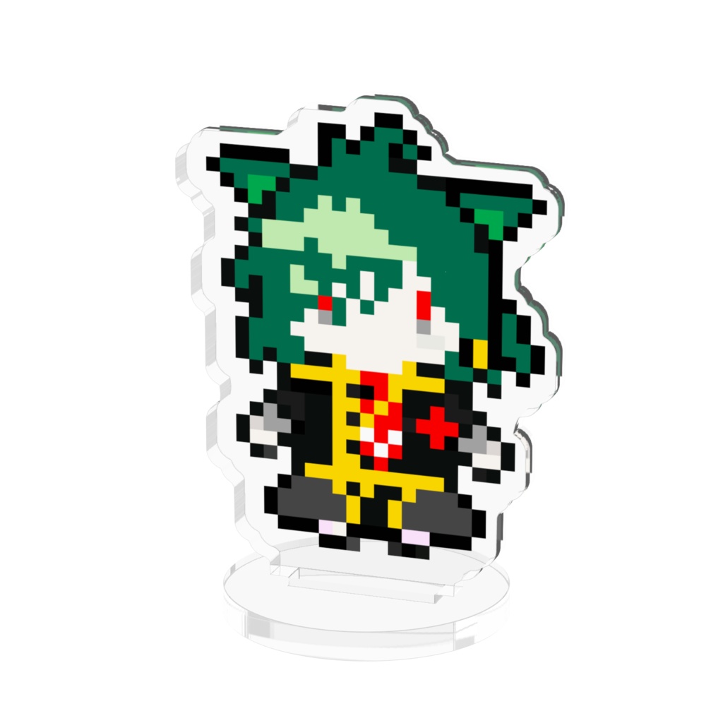 【アクリルフィギュア】ドッド絵しーくん【死神装束】