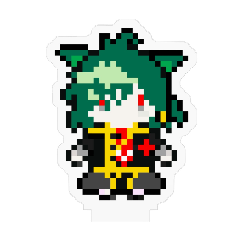 【アクリルフィギュア】ドッド絵しーくん【死神装束】