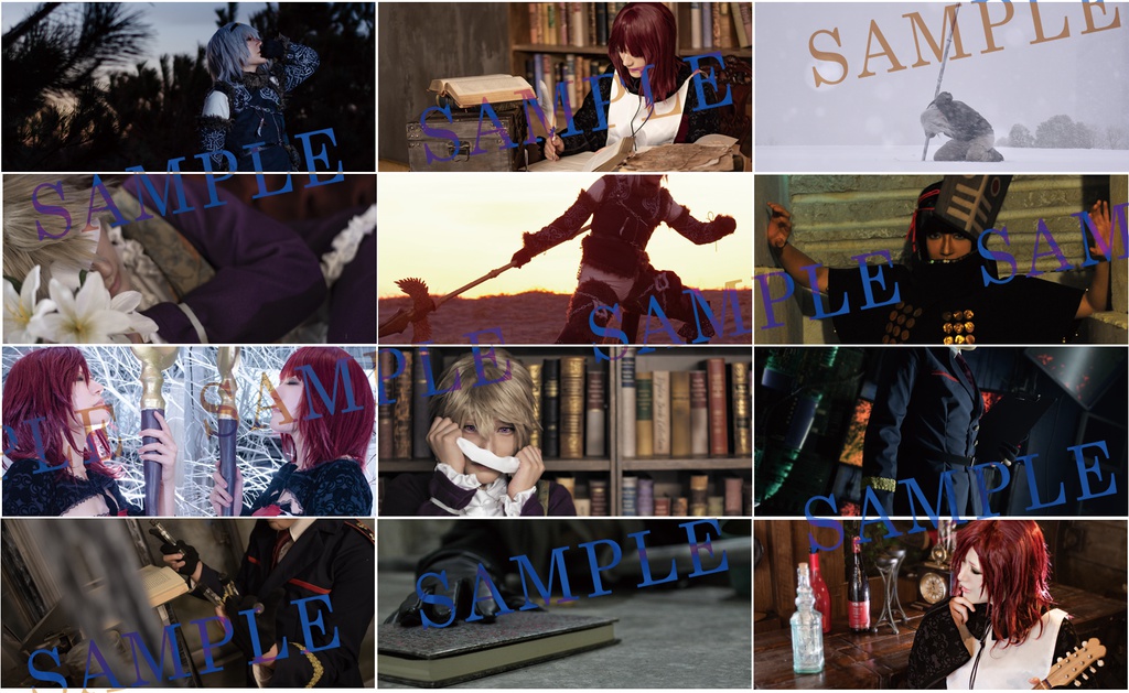 アウトレット品/旧作:NieR RepliCant コスプレ写真集(MemoRias):フルカラー92P