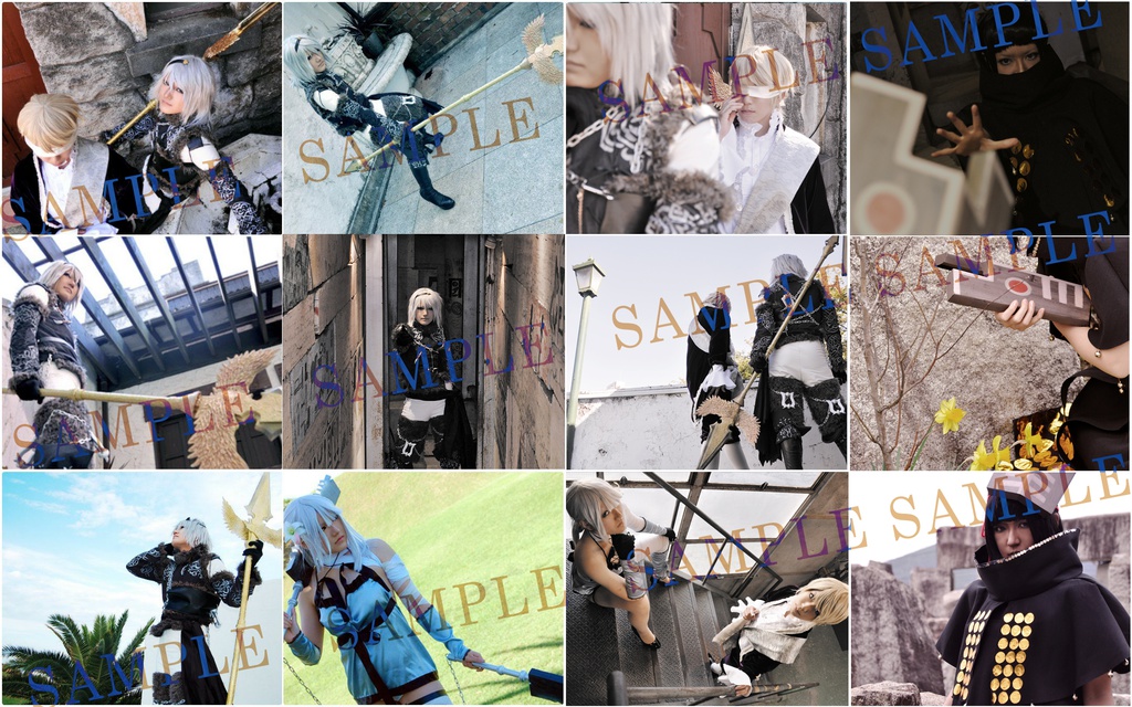 アウトレット品/旧作:NieR RepliCant コスプレ写真集(MemoRias):フルカラー92P