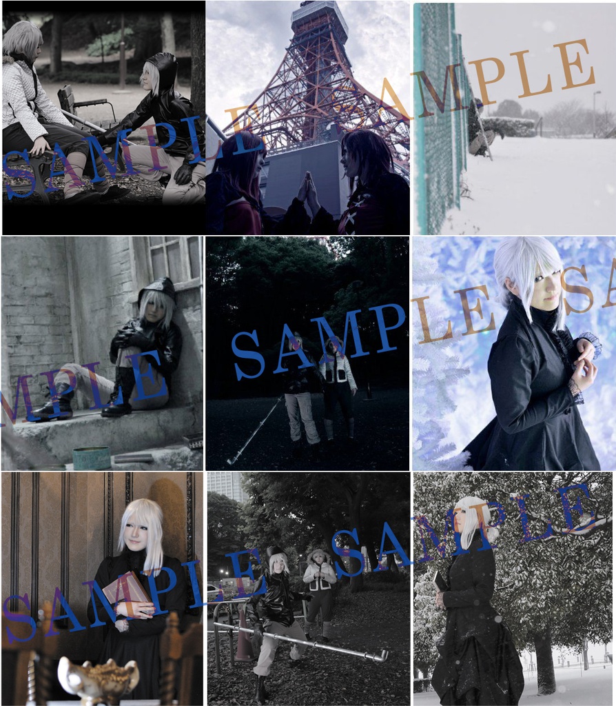 アウトレット品/旧作:NieR RepliCant コスプレ写真集(MemoRias):フルカラー92P