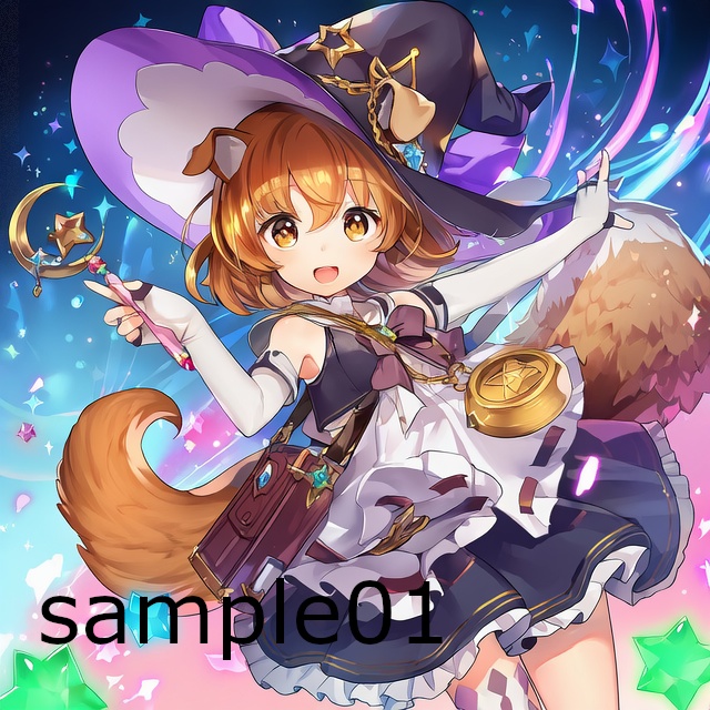 SNSアイコン　犬の魔法使い