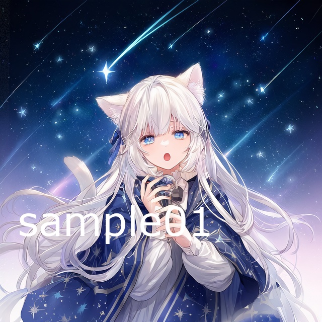 SNSアイコン　猫の星の歌い手