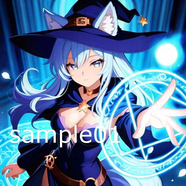 SNSアイコン　黒魔女のオオカミ