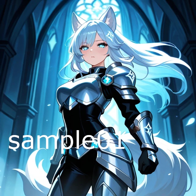 SNSアイコン　ガーディアンのオオカミ