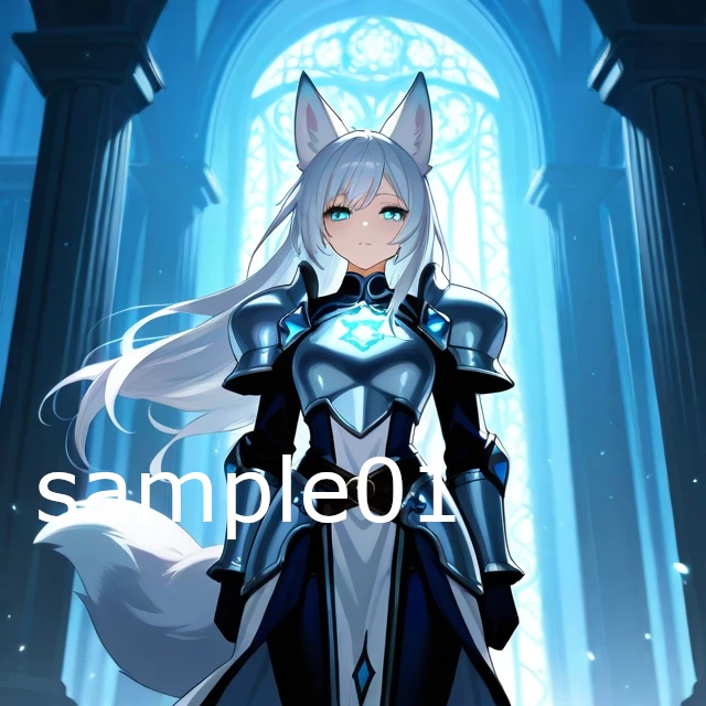 SNSアイコン　ガーディアンのキツネ