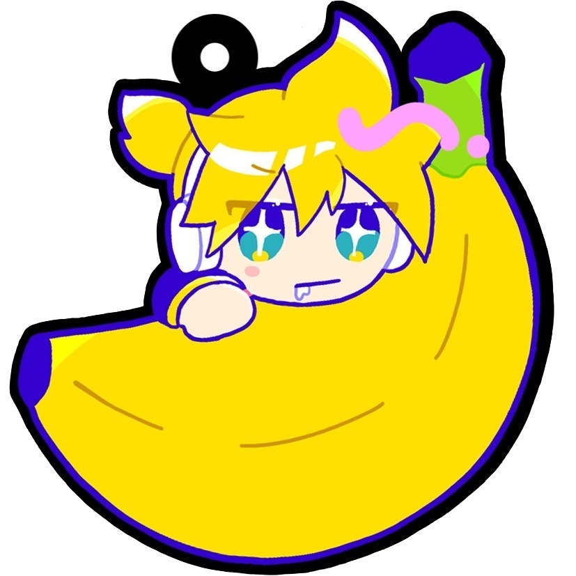 レンくん×バナナアクリルキーホルダー