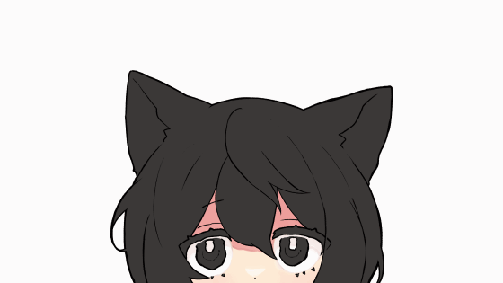 【gifアニメ】ねこみみガール【素材】