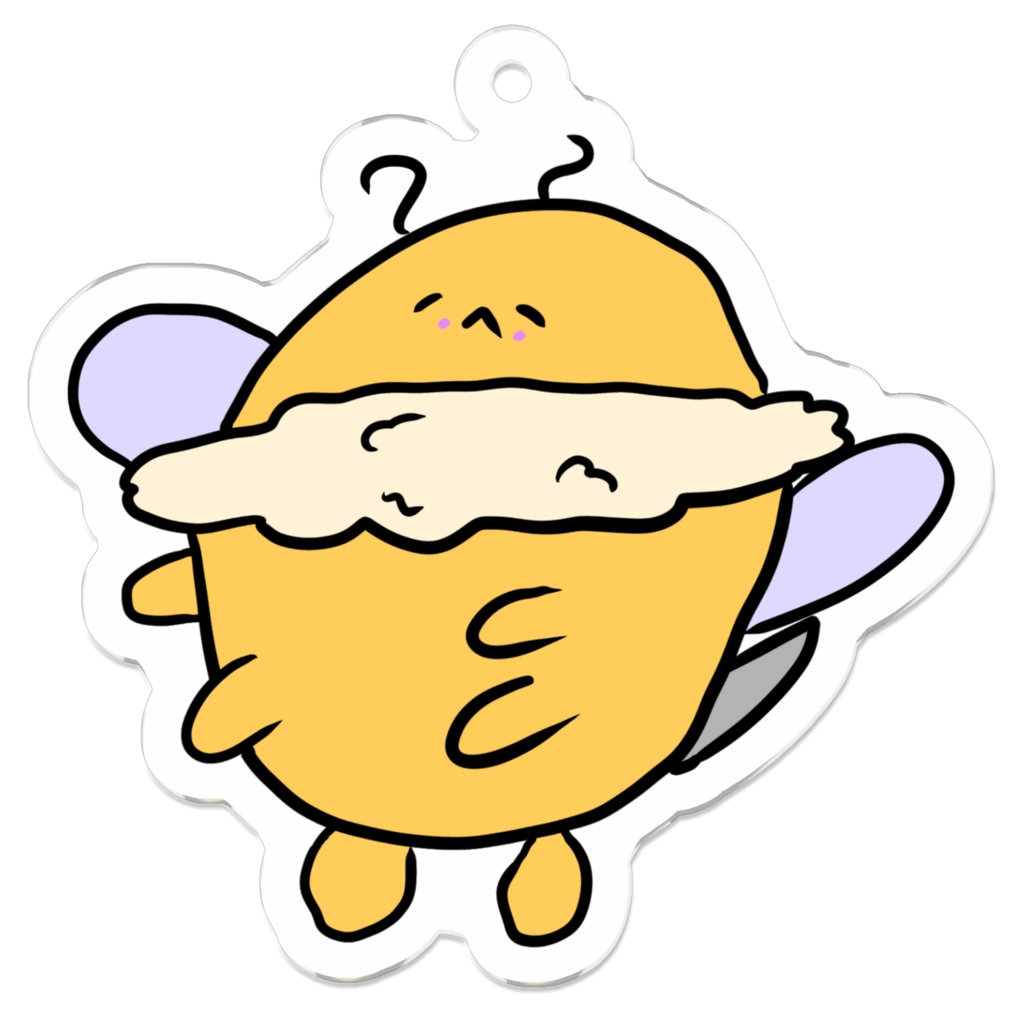 はちこアクリルキーホルダー