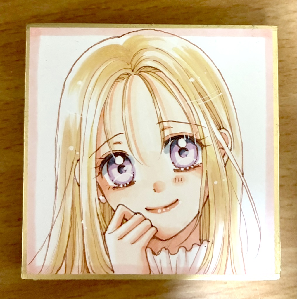 直筆豆色紙【野々花】