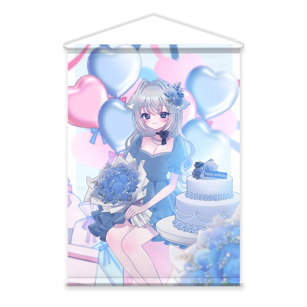 七愛なな 生誕祭タペストリー