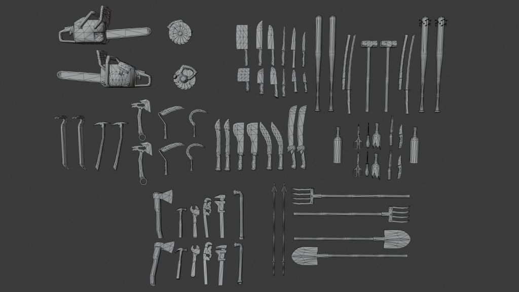 (SALE!) PSX Horror Melee Weapons Pack