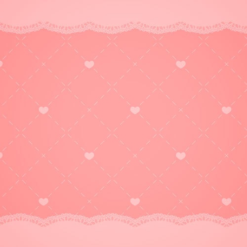 バレンタインイメージのループ動画素材セット【レッド/ピンク】