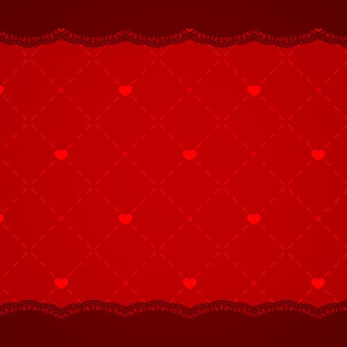 バレンタインイメージのループ動画素材セット【レッド/ピンク】