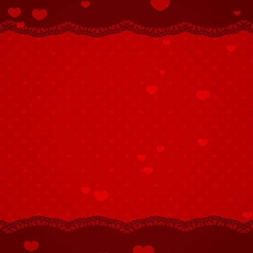 バレンタインイメージのループ動画素材セット【レッド/ピンク】