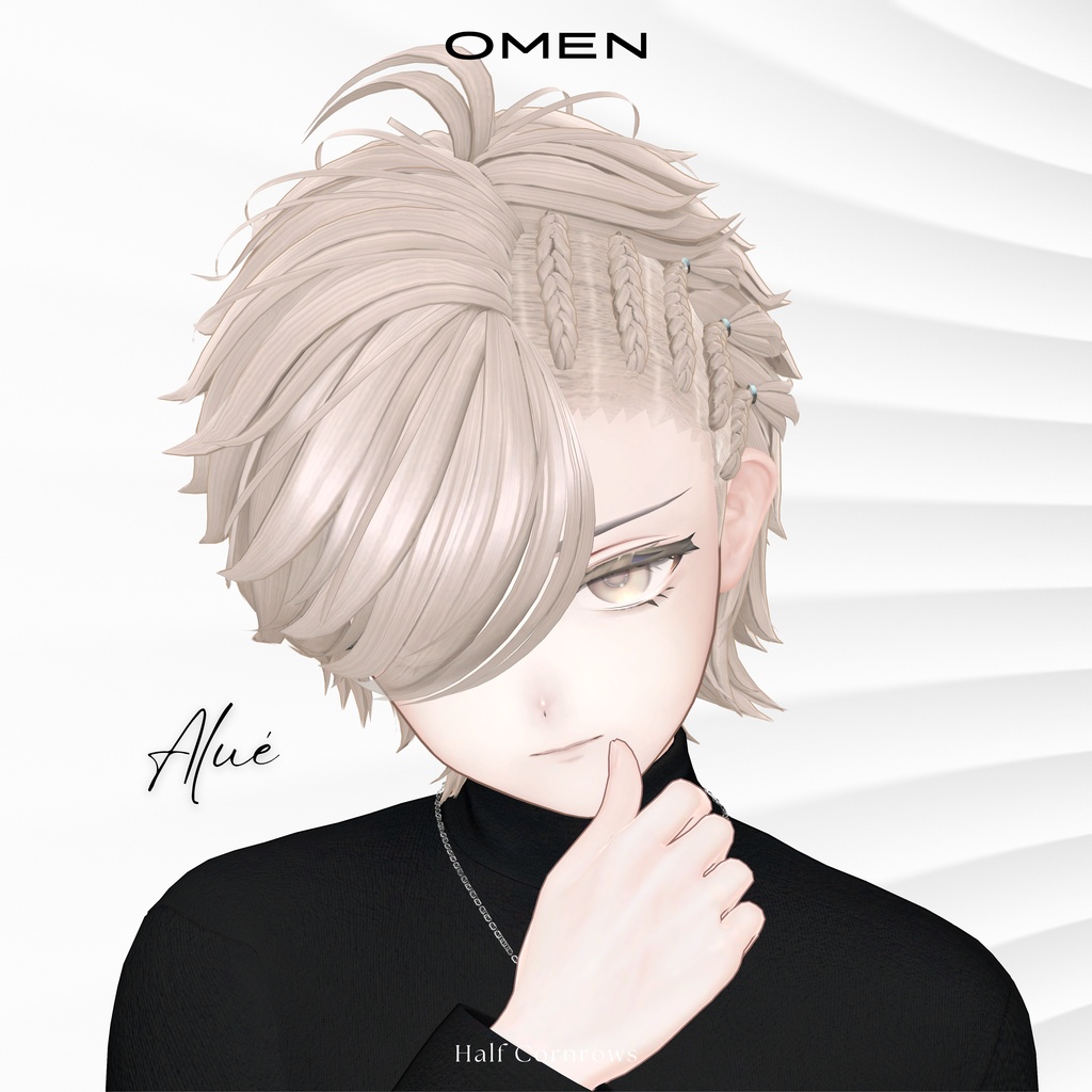 ✧SALE✧【Hair】Half Cornrows / OMEN