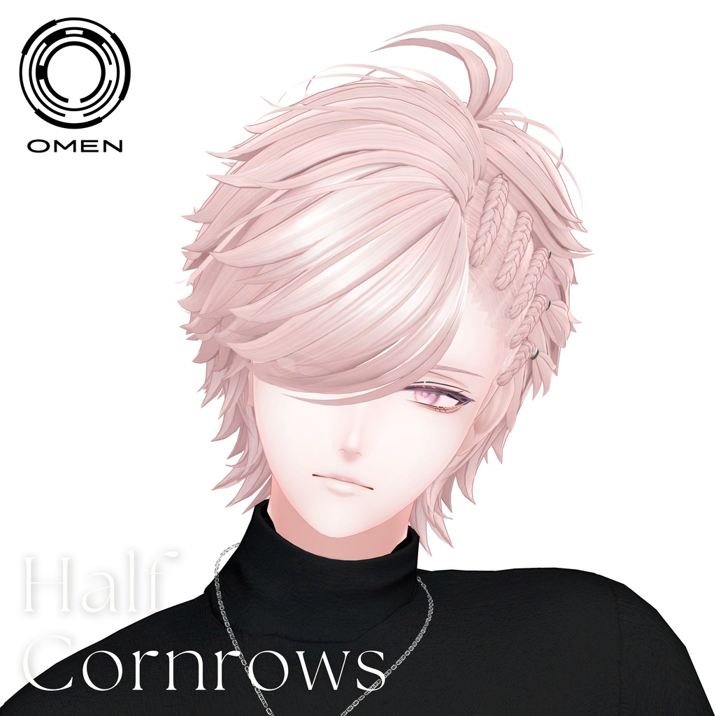 ✧SALE✧【Hair】Half Cornrows / OMEN