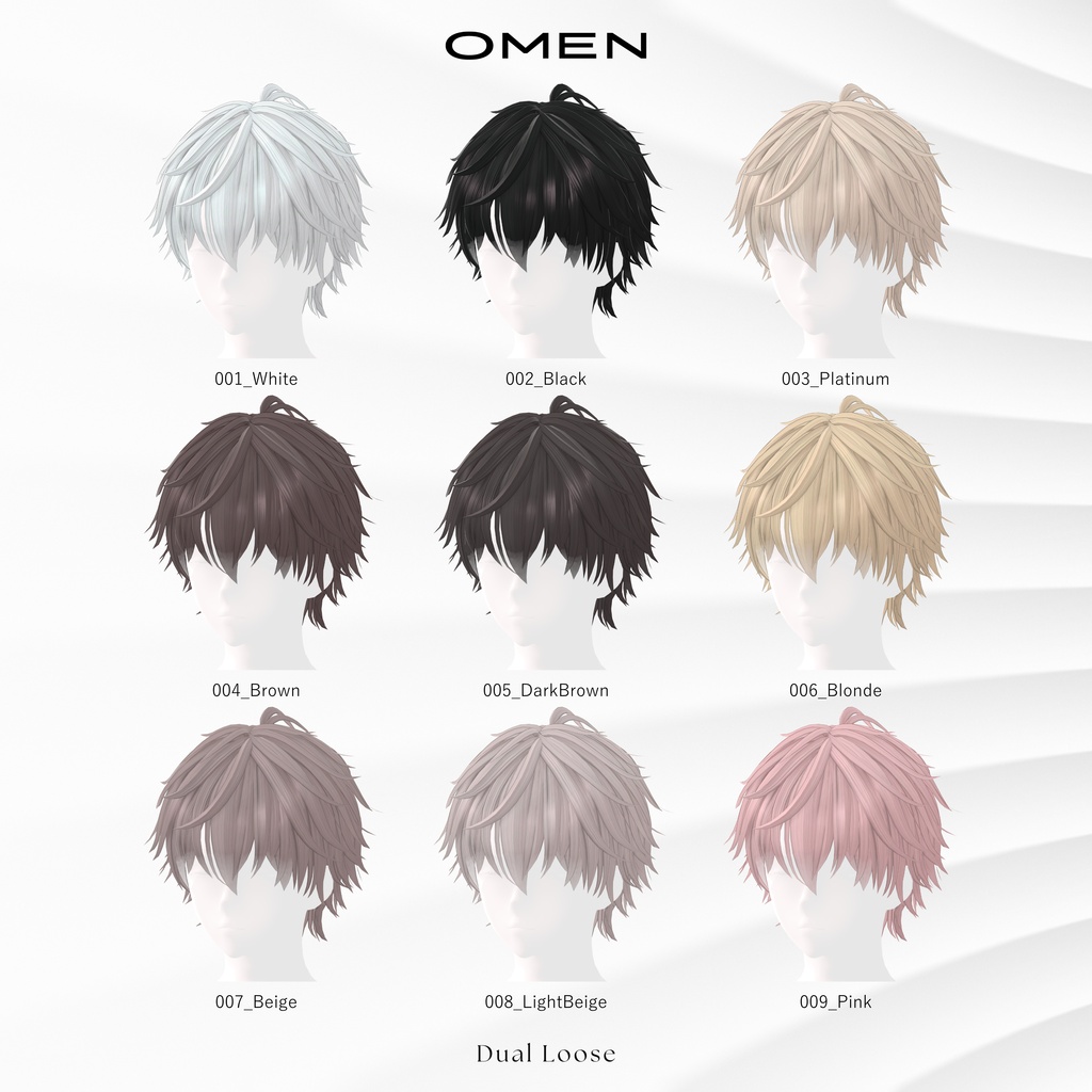✧SALE✧【Hair】Dual Loose / OMEN