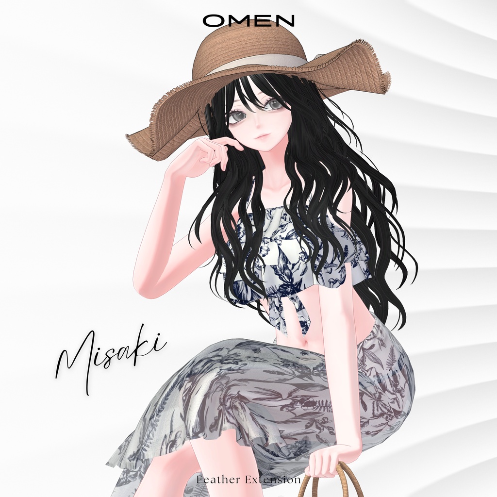 【Hair】Feather Extension / OMEN