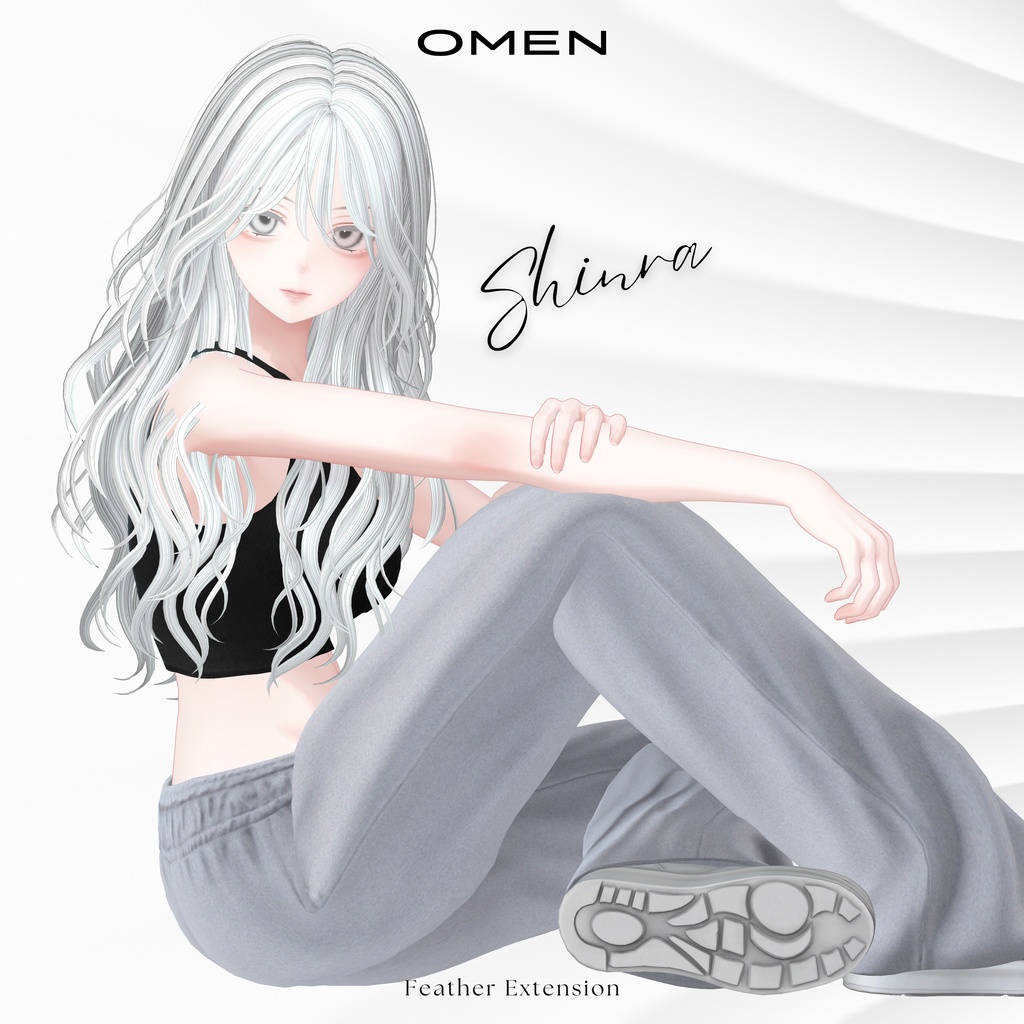 【Hair】Feather Extension / OMEN