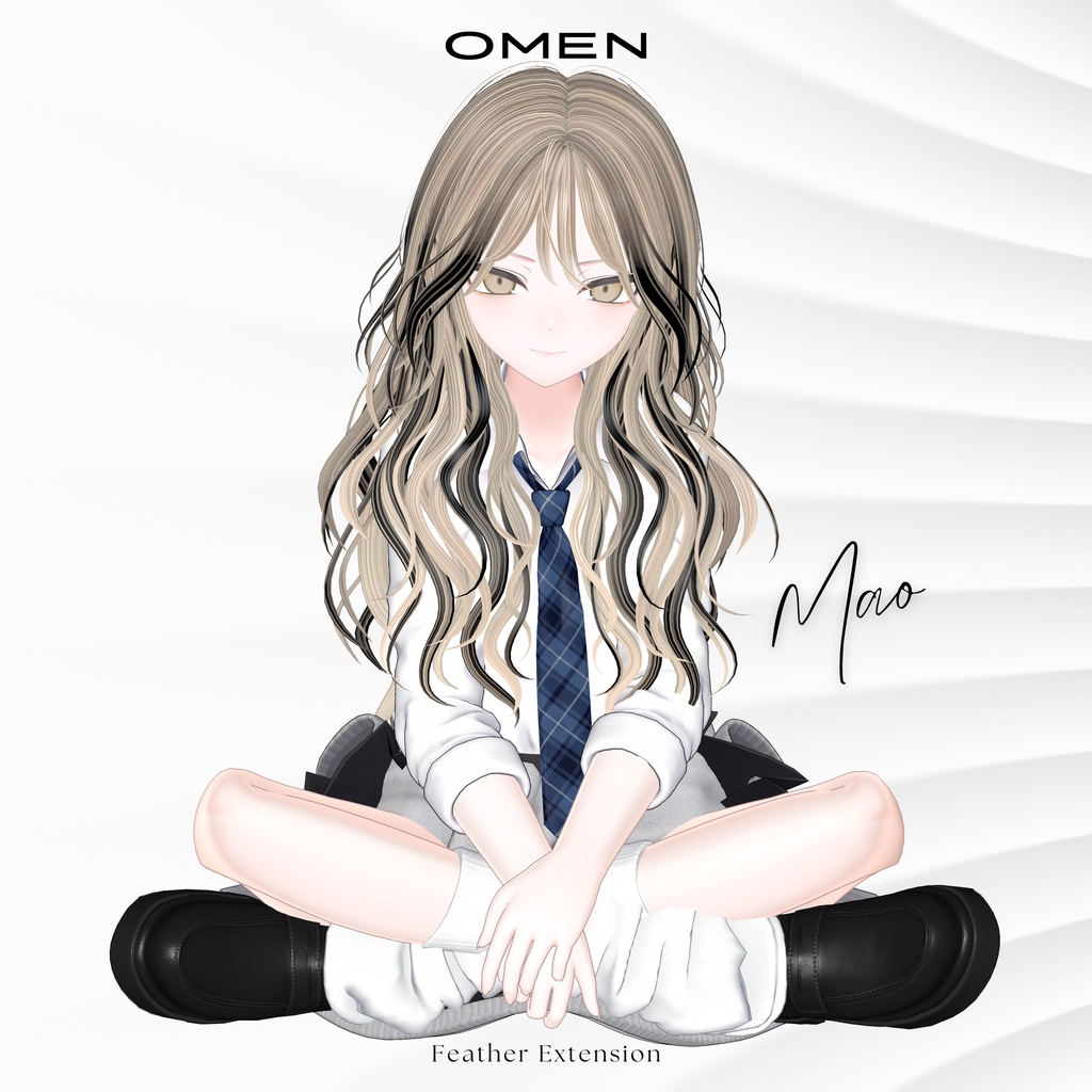 【Hair】Feather Extension / OMEN