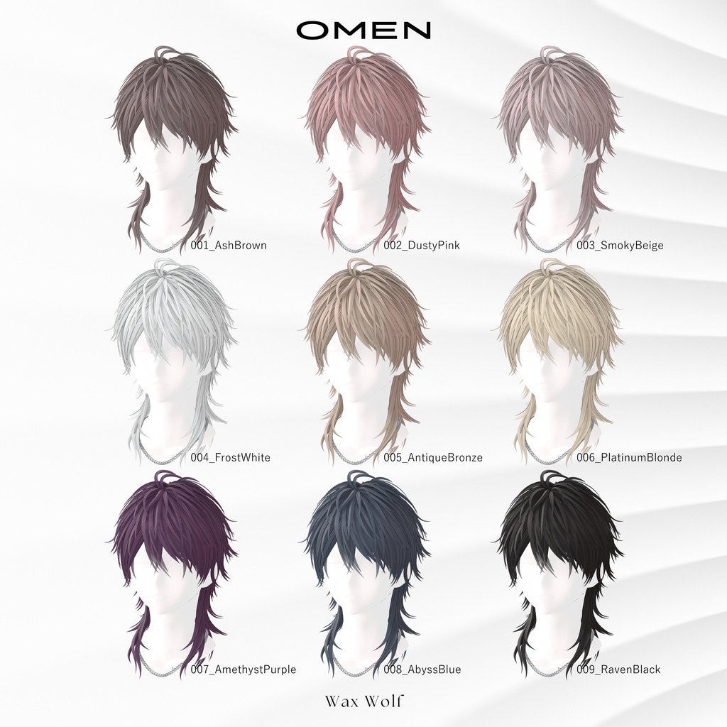【Hair】Wax Wolf / OMEN