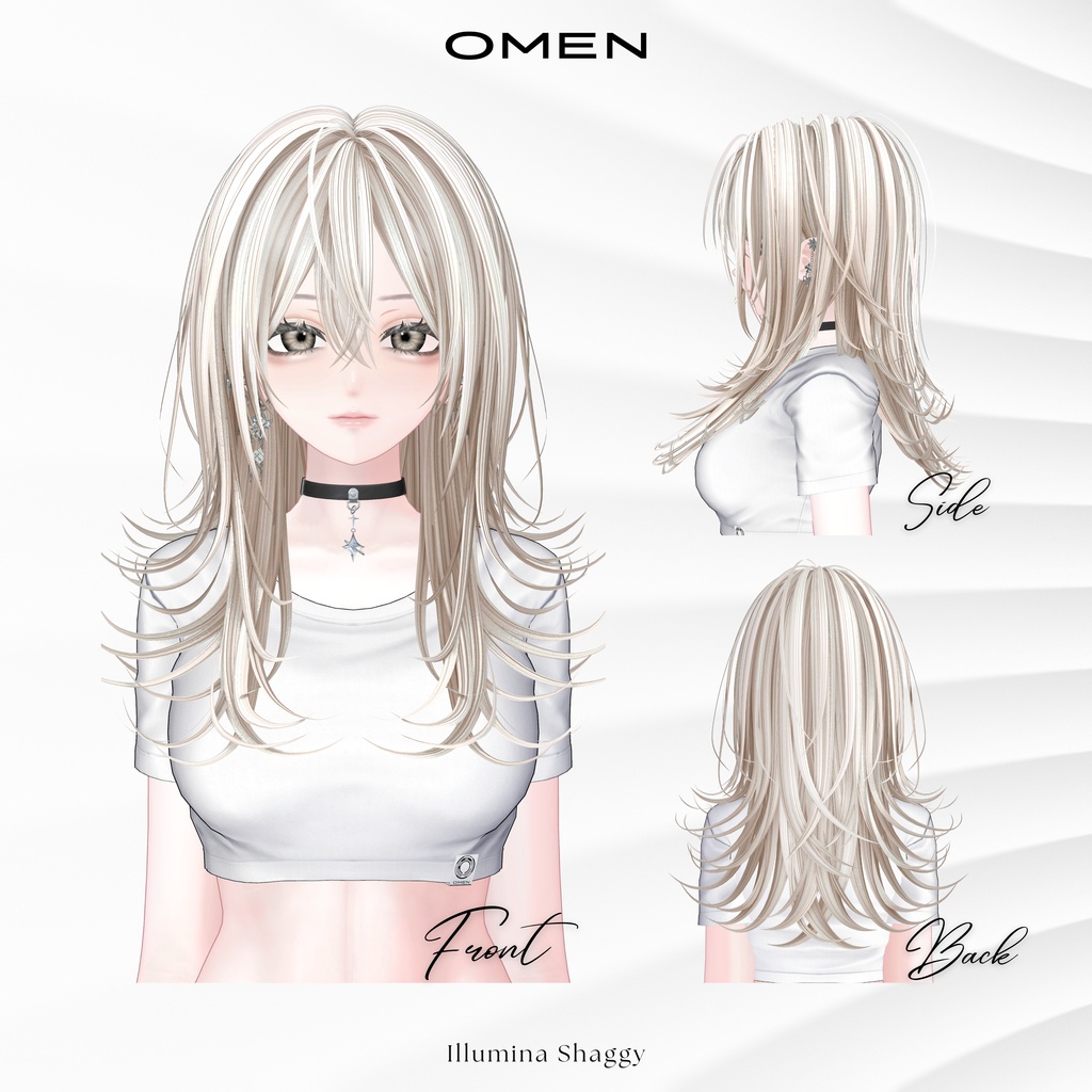 ✧ SALE ✧【Hair】Illumina Shaggy / OMEN