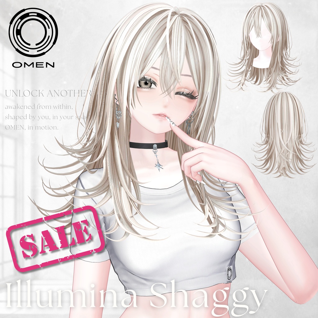 ✧ SALE ✧【Hair】Illumina Shaggy / OMEN