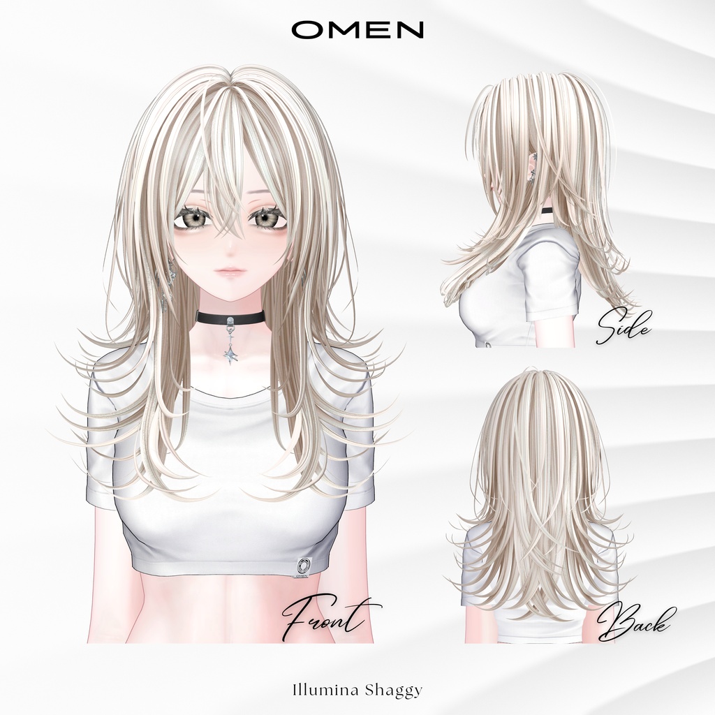 ✧ SALE ✧【Hair】Illumina Shaggy / OMEN