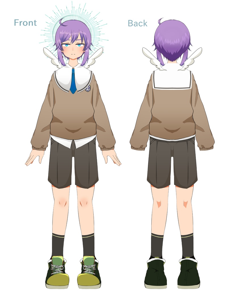 【FaceRig対応Live2Dデータ】オリジナル男の子/boy