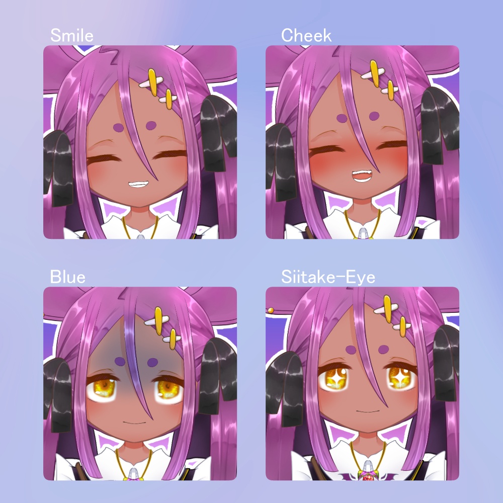 【VtubeStudio対応Live2Dデータ】オリジナル女の子/bat