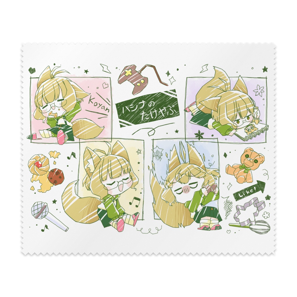 ぽっぷ(眼鏡拭き)