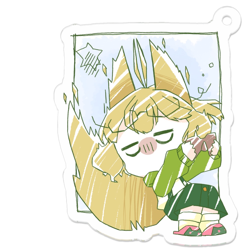 ぽっぷなおびえ(アクキー)