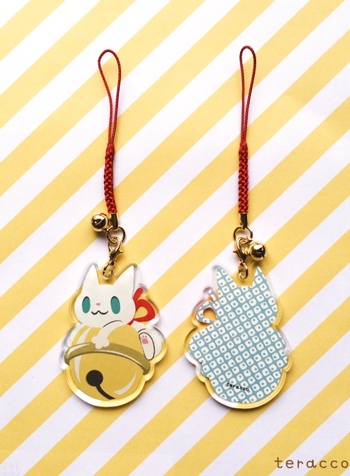 鈴付アクリルマスコット