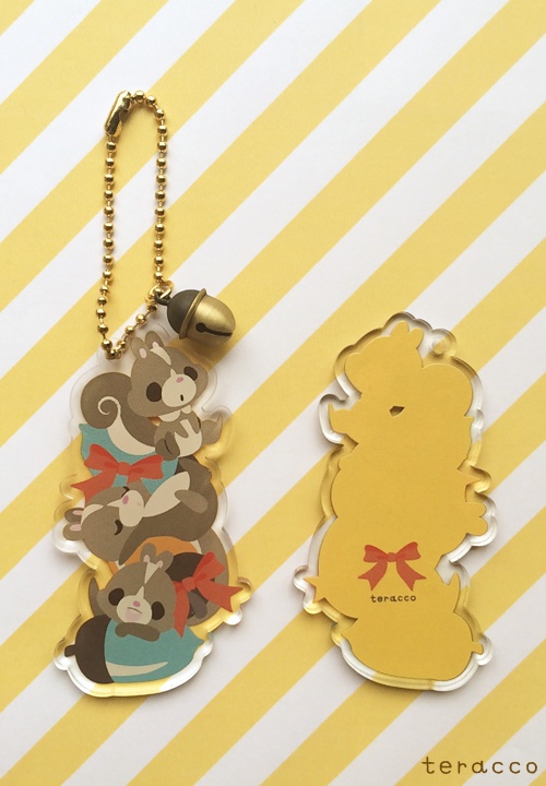 鈴付アクリルマスコット