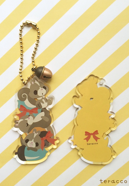 鈴付アクリルマスコット