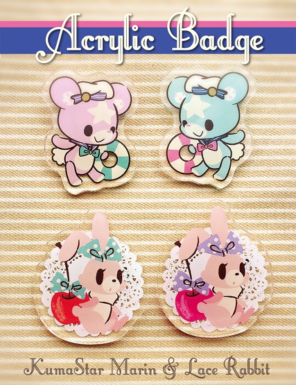 アクリルバッチ