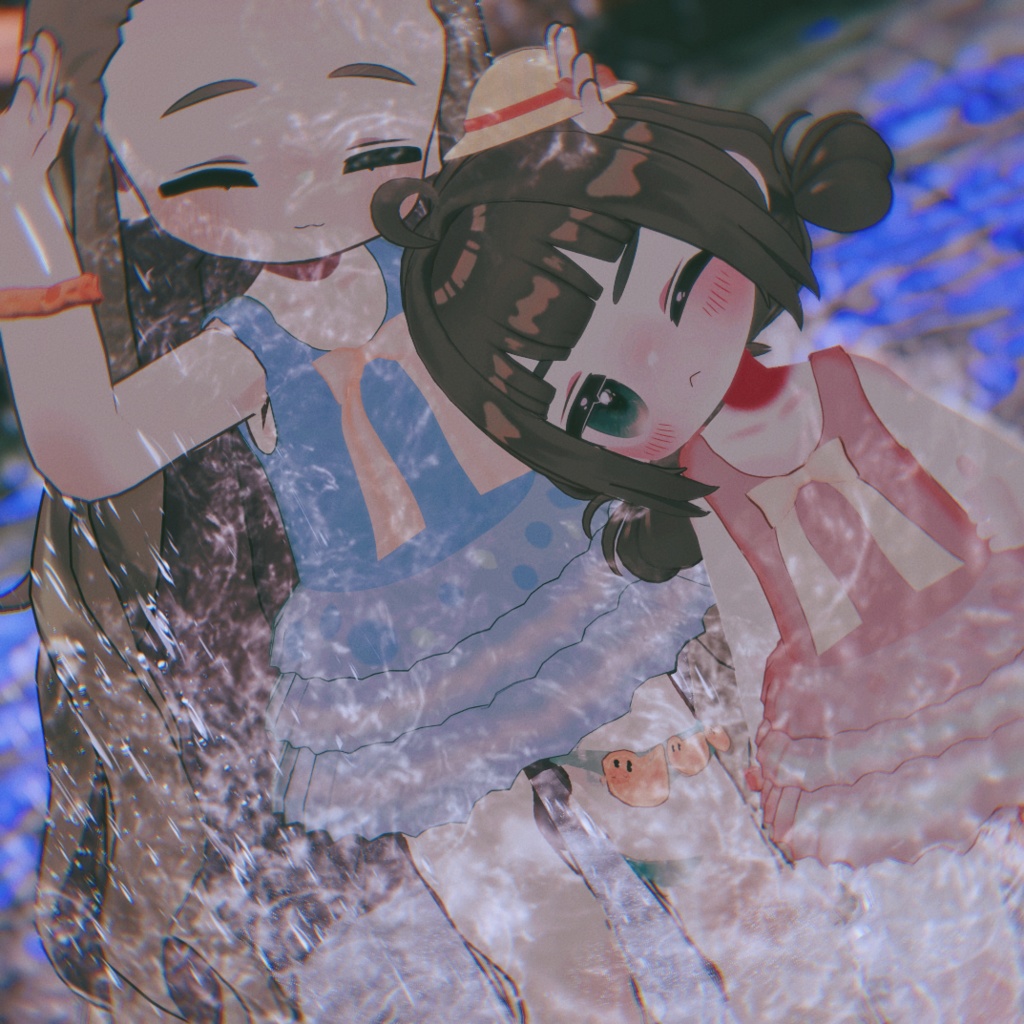 【無料】まめふれんずの水着【MA対応】