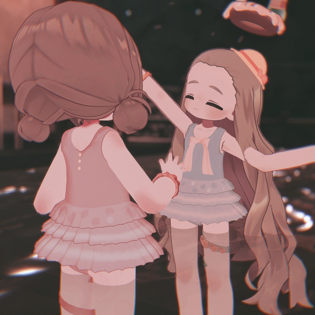 【無料】まめふれんずの水着【MA対応】