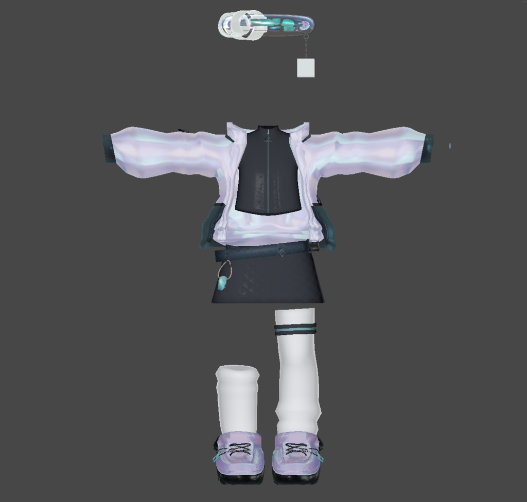 【VRC想定】SF風 服装セット【まめふれんず対応/MA対応】