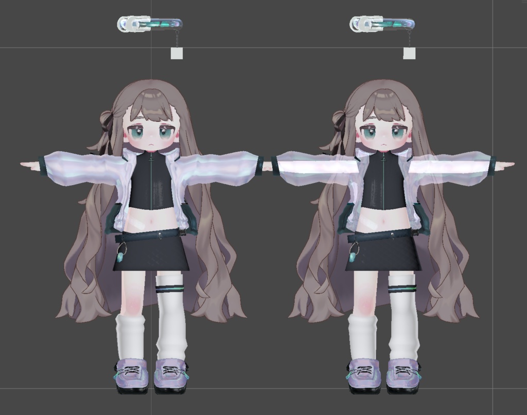 【VRC想定】SF風 服装セット【まめふれんず対応/MA対応】